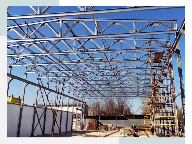 Строительство цехов в Снежинск от 624 руб. под ключ