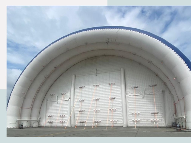 Пневмокаркасные ангары от СтальСтрой-Снж по цене от 624 руб.