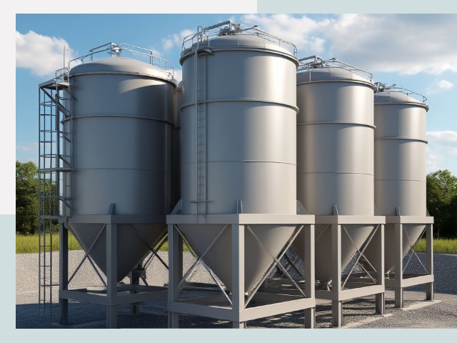 Металлические силосы от СтальСтрой-Снж по цене 624 руб.