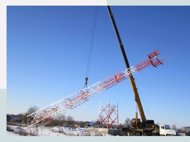 Строительство башен связи в Снежинске от 624 руб.