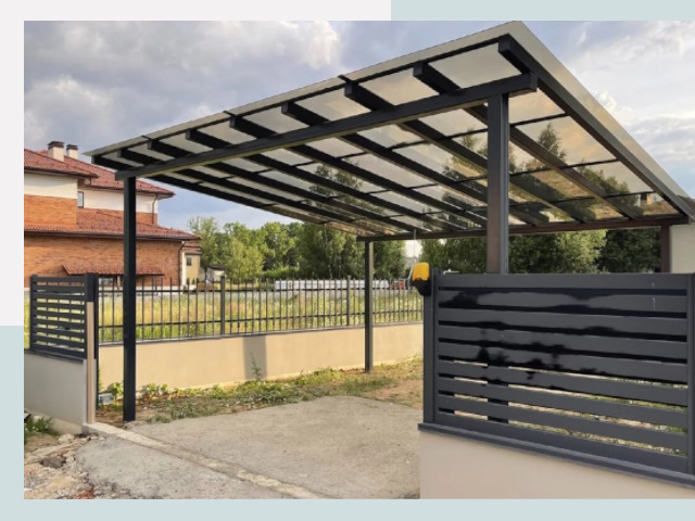 Металлические навесы в Снежинск от 624 руб. за м²