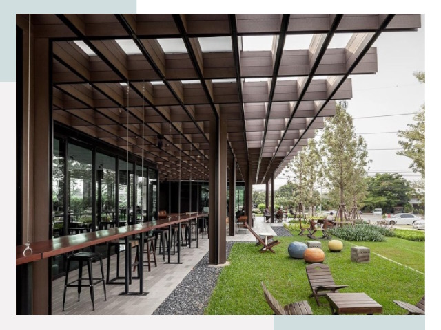 Летние веранды для кафе в Снежинске