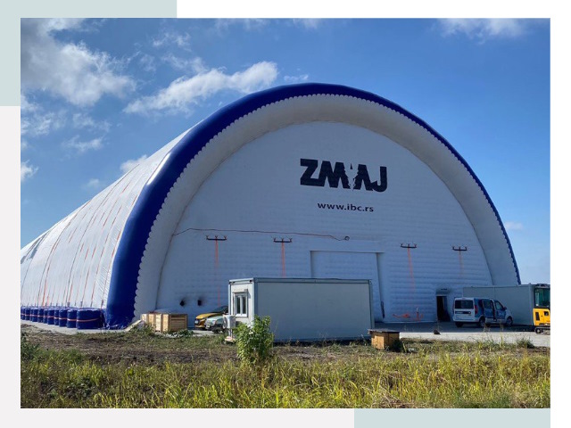 Брендирование ангаров в Снежинске