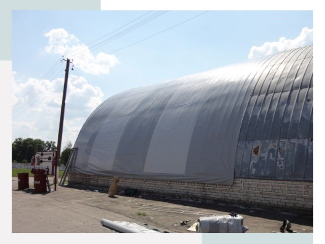 Ремонт ангаров в Снежинске