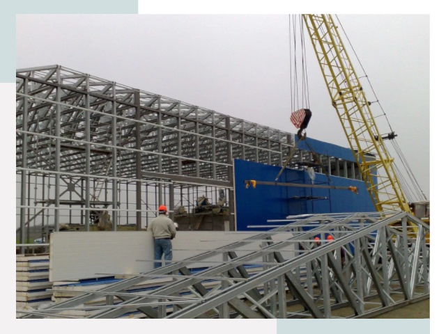 Монтаж ангаров в Снежинске